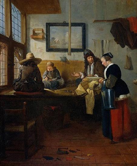 Quirijn van Brekelenkam The Tailor's Workshop